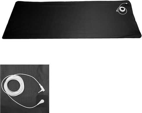 حصيرة تأريض للسرير التوأم 27 '' × 39 '' ، وسادة تأريض الجلود المضادة للانزلاق للنوم ، تخفيف التوتر ، الالتهاب ، الألم ، وسادة التأريض لسرير الحجم المزدوج in Saudi Arabia