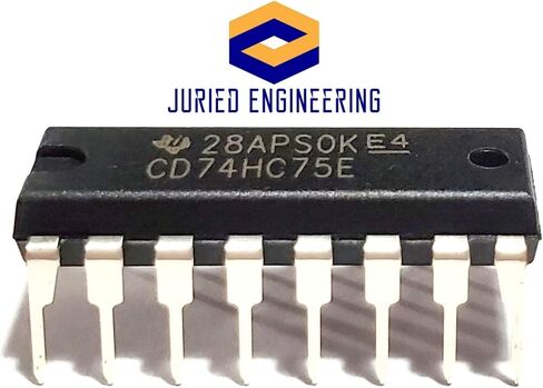 CD74HC75E CD74HC75 74HC75 7475 عالي السرعة CMOS المنطق مزدوج 2 بت قابلة للشفاف قابلة للشفاء IC DIP-16 (حزمة 20) in Saudi Arabia
