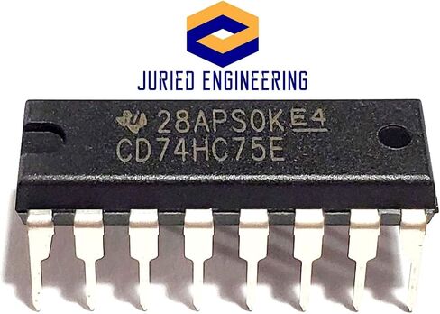 CD74HC75E CD74HC75 74HC75 7475 عالي السرعة CMOS المنطق مزدوج 2 بت قابلة للشفاف قابلة للشفاء IC DIP-16 (حزمة 20) in Saudi Arabia