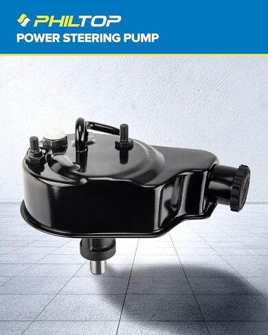 PHILTOP 20-70269 Power Steering Pump Fit For 2002-2007 Ram 1500, Power Steering Pump with Reservoir & Pulley in Kuwait