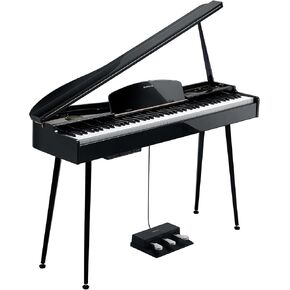 Piano Digital Reverie Grand Digital ، 88 Keys Hammer Action لوحة مفاتيح البيانو ، Home Electric Piano Keyboard للمبتدئين ، Piano 88 Keys مع Bluetooth ، USB-Midi ، 4 مكبرات صوت in Kuwait