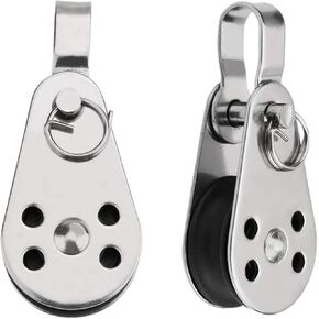 Stainless Steel Pulley, 316 Stainless Steel Pulley, Swivelling Lifting Rope Pulley Marine Accessories in Saudi Arabia
