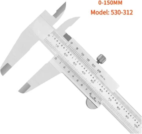 Calipers 530 Vernier Calipers Thickness Measurement Stainless Steel Tools(530-104 0.05mm) in Saudi Arabia