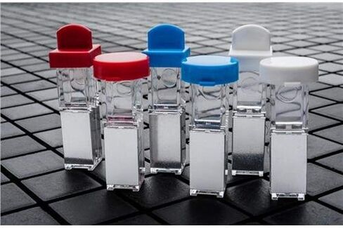 4010-01 Cuvette electroporation Universal Cuvette مع غطاء أبيض 1 مم ، غطاء مربع ، ملفوف بشكل فردي ، معقم (حزمة 50) in Saudi Arabia