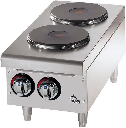 Star 502ff 12 Inclate Hotplate مع (2) الشعلات والحرارة اللانهائية ، 208-240V/1PH in Saudi Arabia