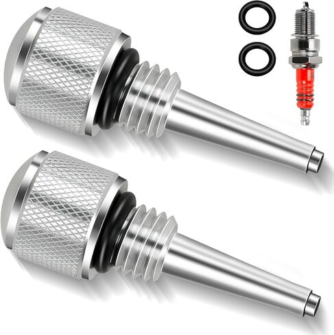 55201 Dipsctic Magnetic Oil Disciptic متوافق مع Yama-Ha Westing-House-Horse Horse Generator Predator 212 196cc Coleman CT200U BT200X Mini Bike Pression (Silver ، Red ، Black) in Kuwait