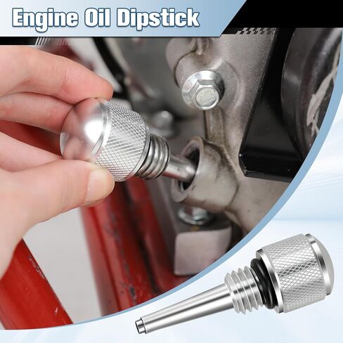 55201 Dipsctic Magnetic Oil Disciptic متوافق مع Yama-Ha Westing-House-Horse Horse Generator Predator 212 196cc Coleman CT200U BT200X Mini Bike Pression (Silver ، Red ، Black) in Kuwait