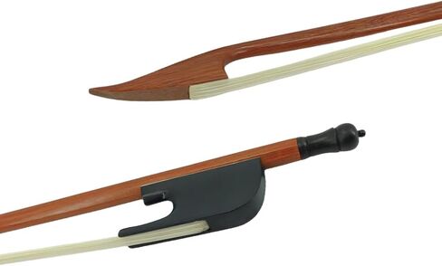 Cello Bow 4/4 Baroque على غرار مصنوع من عصا خشب Ebony Wood Frog Brazilwood التي تتميز بتصميم قوي ومستقيم in Kuwait