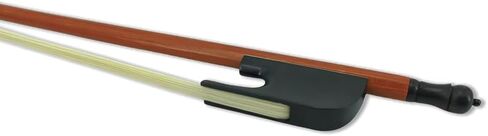 Cello Bow 4/4 Baroque على غرار مصنوع من عصا خشب Ebony Wood Frog Brazilwood التي تتميز بتصميم قوي ومستقيم in Kuwait