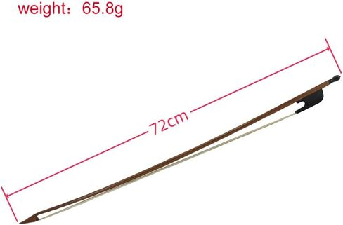 Cello Bow 4/4 Baroque على غرار مصنوع من عصا خشب Ebony Wood Frog Brazilwood التي تتميز بتصميم قوي ومستقيم in Kuwait