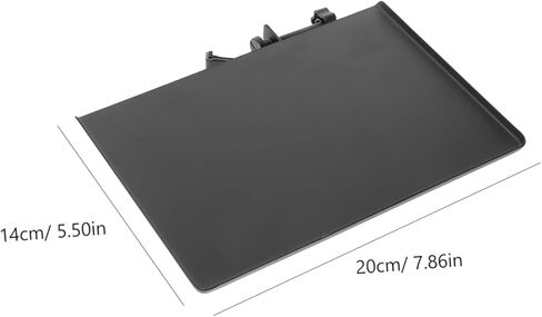 Plastic Sound Card Tray for Microphone Clip Stand Bracket for Live Broadcasts Recording Studios and Offices Sturdy Accessory Holder Raised Edges in Kuwait