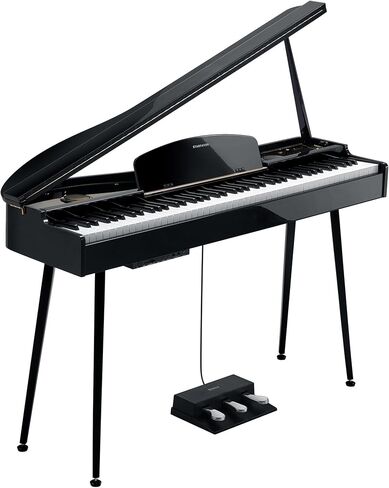 Piano Digital Reverie Grand Digital ، 88 Keys Hammer Action لوحة مفاتيح البيانو ، Home Electric Piano Keyboard للمبتدئين ، Piano 88 Keys مع Bluetooth ، USB-Midi ، 4 مكبرات صوت in Kuwait