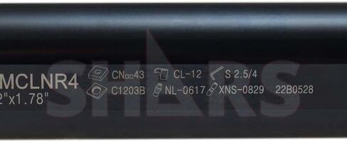 Shars 1-1/2x14 "RH S24U-MCLNR-4 شريط ممل قابل للفهرسة لـ CNMG 43 إدراج 404-7989 L] in Saudi Arabia