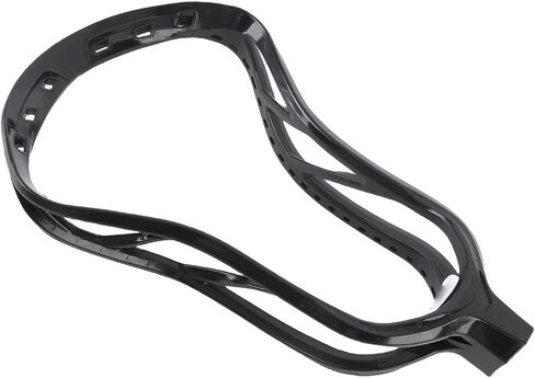 رئيس Lacrosse unstrung unstrung ، نايلون عالي القوة لاكروس العصا استبدال رأس المنافسة التدريب الرياضي ، والتركيب السهل (أسود) in Saudi Arabia