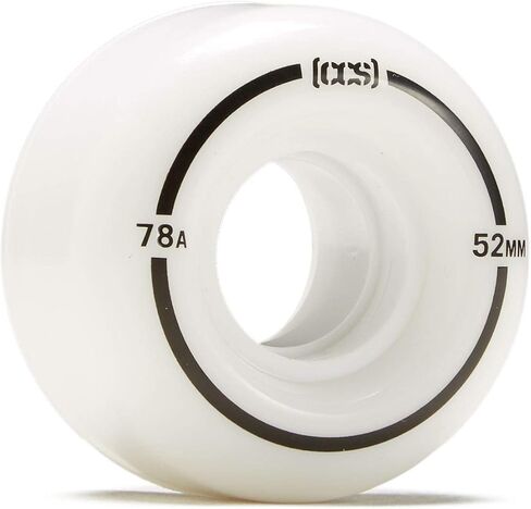 [CCS] Cruiser Skateboard Wheels | Professional Grade | Polyurethane | 78A Durometer | Sizes 52mm, 54mm, & 57mm | Set of 4 in Saudi Arabia