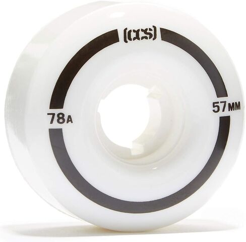 [CCS] Cruiser Skateboard Wheels | Professional Grade | Polyurethane | 78A Durometer | Sizes 52mm, 54mm, & 57mm | Set of 4 in Saudi Arabia