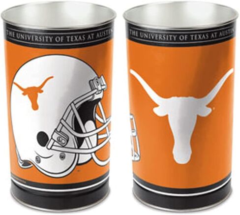 Texas Longhorns 15" Waste Basket, Catalog Category: NCAA in Saudi Arabia