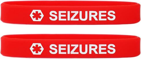 2 Pack of Medical Alert Wristband Bracelets in 12 Options in Saudi Arabia