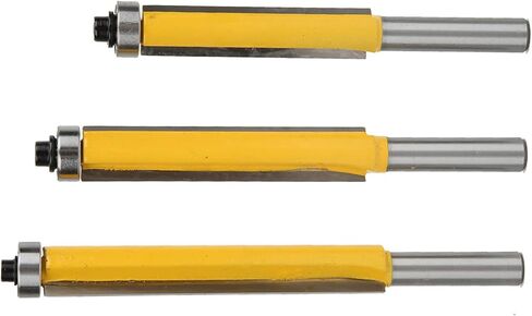 Brrnoo 8mm × 3pcs قواطع طحن الخشب مع سبيكة Yg8 و 45# الكربون لنمذجة خط الخشب ، والارتداء العالي ، وحياة الخدمة الطويلة ، والأكسدة in Kuwait