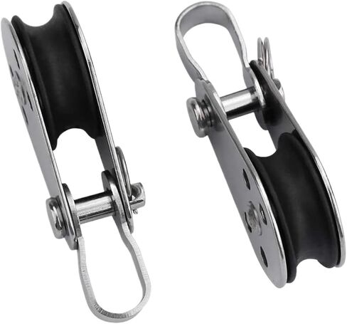 Stainless Steel Pulley, 316 Stainless Steel Pulley, Swivelling Lifting Rope Pulley Marine Accessories in Saudi Arabia