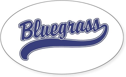 Cafepress Bluegrass Oval Sticker Oval Car Standser in Kuwait