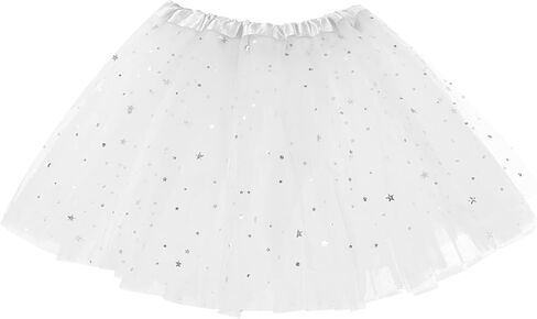 Layered Tutu Skirt Fluffy Dance Ballet Bubble Skirt Dresses Short Tulle Dress Kids Girls Women Princess Halloween Christmas in Saudi Arabia