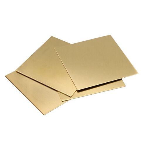Brass Sheet DIY Metal Plate 0.5/0.8/1/1.2/1.5/2/2.5/3/4/5mm Thick Various Sizes (100x100x2mm,1pcs) in Kuwait