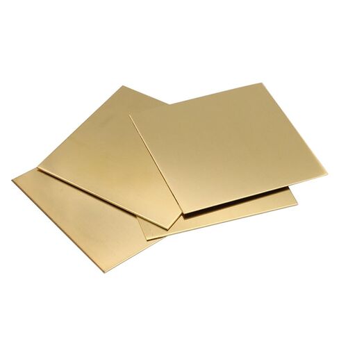 Brass Sheet DIY Metal Plate 0.5/0.8/1/1.2/1.5/2/2.5/3/4/5mm Thick Various Sizes (100x100x2mm,1pcs) in Kuwait