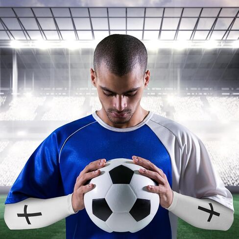 4 أزواج/ 8 أزواج من الإيمان عبر الأكمام ذراع ذراع الديني لأكمام الذراع للبيسبول كرة السلة لكرة السلة الرياضية in Kuwait