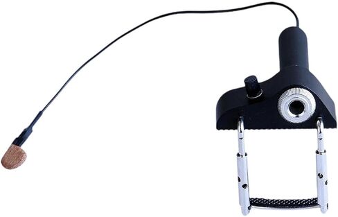 Piezo Contact Microphone Pickup with Volume Control Portable Wireless Violin Pickup Professional Piezo Transducer Pickup with Cable for Guitars Mandolin Banjo Bass in Saudi Arabia