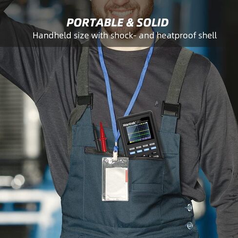 Hantek 2D72 Handheld Oscilloscope 70MHz Waveform Generator Multimeter 3 in 1 Multifunction Tester 2CH+AFG+DMM in Saudi Arabia