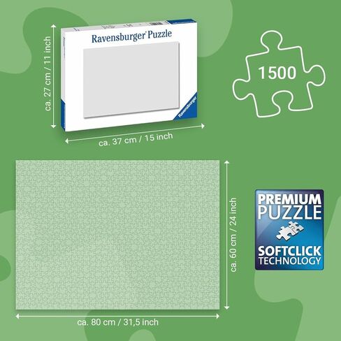 Ravensburger Country Cottage Jigsaw Puzzle - 1500 Pieces | Expertly Crafted in Germany | Unique, Interlocking Fit | Vibrant, Glare-Free Imagery | Perfect for Adults and Kids Alike in Saudi Arabia