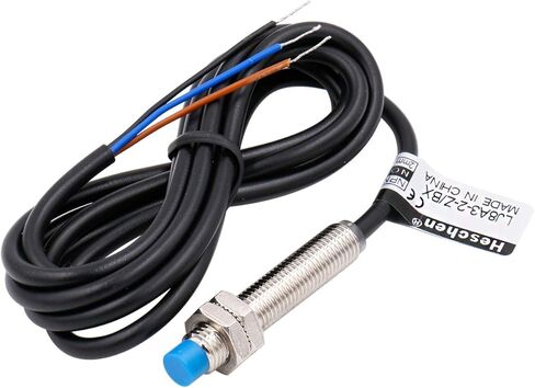 M8 مفتاح مستشعر القرب الاستقرائي ، نوع غير درع ، LJ8A3-2-Z/BX-DC5V ، كاشف 2MM ، 5VDC 200MA ، NPN مفتوح عادة (لا) ، 3 سلك in Saudi Arabia