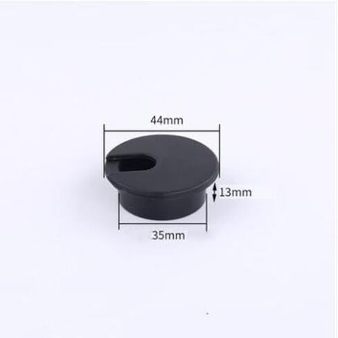 ثقب المكتب غطاء الكبلات جروميت ، 35 مم ABS ثقب الأسلاك يغطي Grommet حفرة الكبل غطاء الأثاث الأجهزة لخط البلاستي in Saudi Arabia