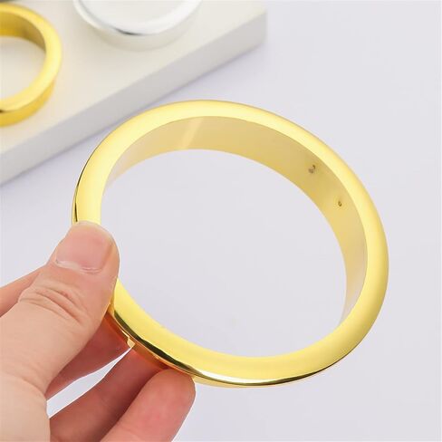 Desk Hole Cover Table Cable Grommet, 2pcs 25-80MM Round Cable Wire Hole Cover Line Box Cable Grommets Office Computer Desk Outlet Port Wire Rack Furniture Hardware(A,50mm)(Beige,35mm) in Saudi Arabia