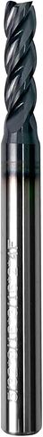 7/32" Carbide Square End Mills, 4 Flute End Mill Bits for Alloy Steels and Hardened Steels, ALTiN Coated Mill Bits for DIYers and Professionals in Saudi Arabia