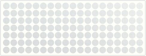 LiteMark Reflective Red 0.5 Inch Dot Sticker Decals for Helmets, Bicycles, Bike - Pack of 133 Pcs in Saudi Arabia