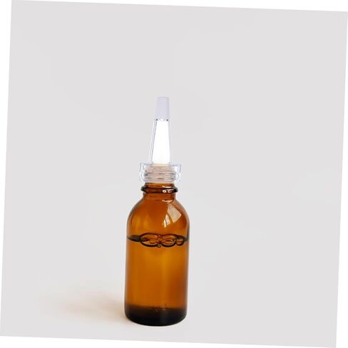 Gatuida 20pcs Shunt Bottle Caps Dispenser Vial Bottle Sealing Cap Ampoule Soft Tube Dropper Eyedropper Caps Clear Ampoule Splitter Cap Ampoule Dropper Cap Cosmetic Vial Lid PVC Transparent in Saudi Arabia
