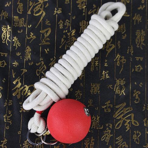 Hammer Throw Practice Ball - Rope Dart Rubber Weight ، معدات اللياقة البدنية للفنون القتالية ، أداة تدريب سهلة الاستخدام in Saudi Arabia