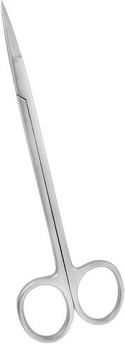 SurgicalOnline Kelly Scissors Straight 6.25" Dental Instruments Stainless Steel One Serrated Blade in Saudi Arabia