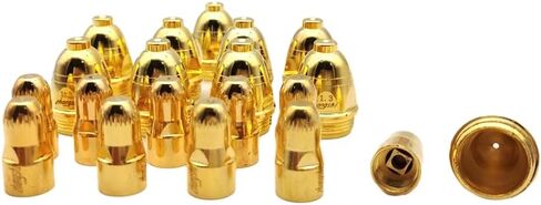 Zhang's P80 Air Plasma Nozzle Tips Plasma Cutter Torch Consumables High Quality Durable CNC Cutting Electrode Nozzle 20PCS (1.1mm) in Saudi Arabia