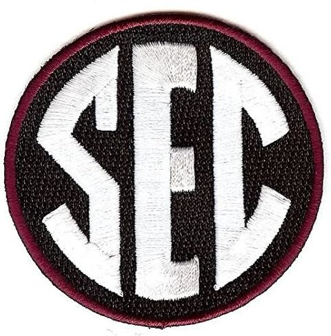SEC Conference Team Jersey Uniform Patch South Carolina Gamecocks in Saudi Arabia
