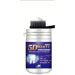 Teeth Whitening Powder, Professional Deep Cleaning Formula, Mint Flavor (Dark) in Saudi Arabia