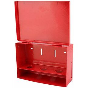 خزانة مربع برش حريق Fire Sprinkler ، متوفرة في 3 ، 6 ، 12 ، 24 ، 36 خزانة رأس (24 رأسًا) ، أحمر in Kuwait