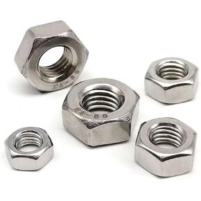 2/50pcs hex hexagon nut m2-m24 304 Stainless Steel (2pcs M22) in Kuwait