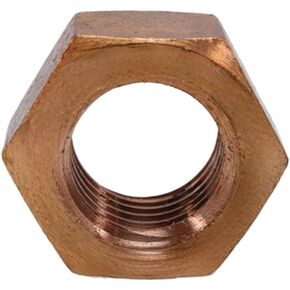 1/30PCS Hexagon Nut High Temperature Resistance Conductive Conduction M3-M20 Red Copper Hex Nuts(20Pcs M5) in Saudi Arabia