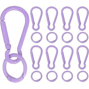 مقطع SPRING SPRING SPRING ، خطاف سلسلة مفاتيح SPRING SNAP مع حلقة O ، حلوى متعددة الأطعمة CALLING LINK KEY -CLIPS CLIPS in Kuwait