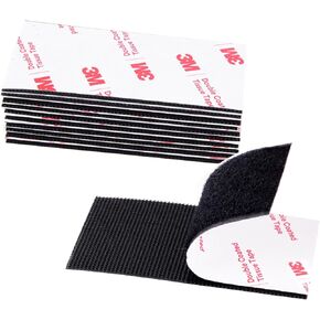 Hook and Loop Tape 1in x 20ft, Heavy Duty Adhesion Strip, Slef Adhesive Interlocking Tape, Back Adhesive Mounting Strips, Reclosable Sticky Back Interlocking Nylon Picture Hanging Strips in Kuwait