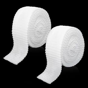 Grevosea 2 Roll 2m Tubular Bandage Elastic Net Wound Dressing Compression Bandage Wrap Tubular Gauze Stockinette Tubing for Legs Arm Without The Use of Adhesive Tape (Size 5) in Kuwait