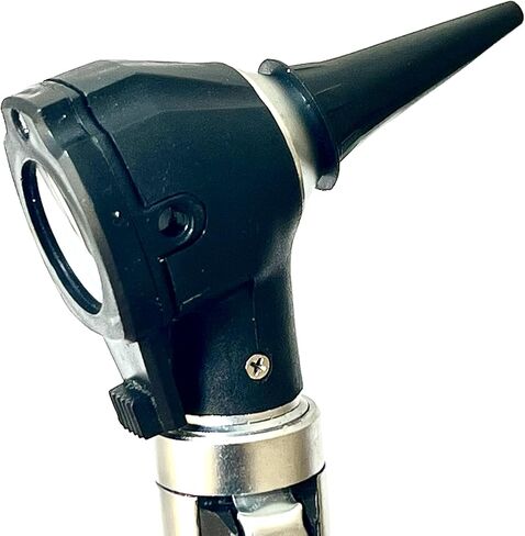 Premium High Grade Home Use Student Otoscope Set Fiber Optic Digital Bright Led Ear Light Design 4X Magnification with Storage Washable Speculum Tips for Children Adults and Pets Cynamed in Saudi Arabia